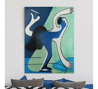 RIPRODUZIONE D'AUTORE KIRCHNER THE ICE SKATER 200X125CM