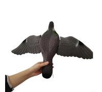 Riproduzione di uccelli in plastica per esterni, per giardino, balcone e terrazza, con posa realistica, per scoraggiare piccioni e intrusi aviari (1264)