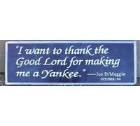 Riproduzione dipinta a mano cartello I Want to Thank The Good Lord for Making Me Sign Farmhouse Home Decoration 40,6 x 10,2 cm