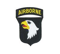 Riproduzione World War 2 101ST Airborne Screaming Eagles con Red tongue patch