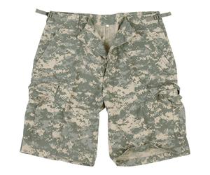 Ripstop Us Army Combat Cargo Militare Hombres Shorts Acu Digital Camo: S-Xxl