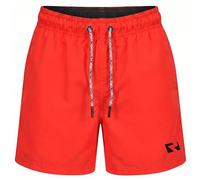 RIPT Costume Bambino Asciugatura Rapida - Boardshort con Rete Interna, Protezione UV 50, Pantaloncini Mare Surf Nuoto Estate (Rosso, 3-4 Anni)