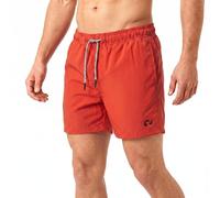 RIPT Costume Uomo Asciugatura Rapida - Pantaloncini Mare con Rete Interna, Protezione UV50, Boardshort Spiaggia Nuoto Surf Estate (Rosso, XXL)