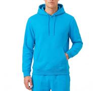 RIPT Felpa Uomo con Cappuccio Fleece - Hoodie Pullover con Tasche e Coulisse, Sweatshirt Maniche Lunghe Morbido per Palestra Fitness Loungewear (Aster Blu, M)