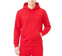 RIPT Felpa Uomo con Cappuccio Fleece - Hoodie Pullover con Tasche e Coulisse, Sweatshirt Maniche Lunghe Morbido per Palestra Fitness Loungewear (Rosso, XXL)