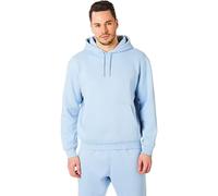 RIPT Felpa Uomo con Cappuccio Fleece - Hoodie Pullover con Tasche e Coulisse, Sweatshirt Maniche Lunghe Morbido per Palestra Fitness Loungewear (Blu Cashmere, L)