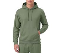 RIPT Felpa Uomo con Cappuccio Fleece - Hoodie Pullover con Tasche e Coulisse, Sweatshirt Maniche Lunghe Morbido per Palestra Fitness Loungewear (Army, S)