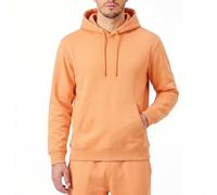 RIPT Felpa Uomo con Cappuccio Fleece - Hoodie Pullover con Tasche e Coulisse, Sweatshirt Maniche Lunghe Morbido per Palestra Fitness Loungewear (Arancione, M)