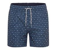 RIPT Performance Ragazzo Ript Essentials Pantaloncini da Bagno a Rapida Asciugatura con Protezione Solare UV 50, Stampa a Diamante Blu Avio, 9-10 Anni