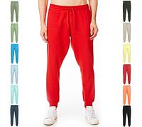 RIPT Performance RCPNT764 Pantaloni da Uomo in Felpa Soft Touch Joggers Loungewear,Red, XL