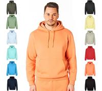 RIPT Performance RCSWT763 Uomo con Cappuccio Soft Touch Loungewear Felpa con Cappuccio Top, Arancione, S