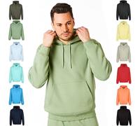 RIPT Performance RCSWT763 Uomo con Cappuccio Soft Touch Loungewear Felpa con Cappuccio Top, Cachi, M