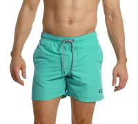 RIPT Performance Pantaloncini da Bagno da Uomo ad Asciugatura Rapida con Protezione Solare UV 50 Costume, Turchese, M