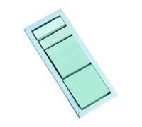 Riquadri di blocco note stick di identità di grado con carta bianca e divisioni di dimensioni multiple per la marcatura di libri di documenti promemoria multicolore