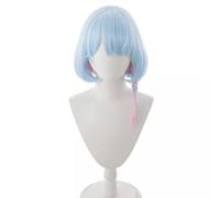 RiRaku Anime Cosplay Parrucca Arona Blue And Pink Short Halloween Costume Cosplay Parrucca,per Festa Carnevale Natale