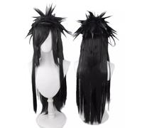 RiRaku Anime Cosplay Parrucca Uchiha Madara Black Long Halloween Costume Cosplay Parrucca,Per Festa Carnevale Natale