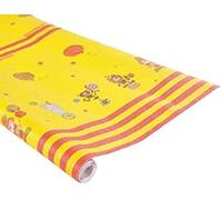 Rire et Confettis 6CRQ010 - Tovaglia Goffrata, 118 x 500 cm, Giallo