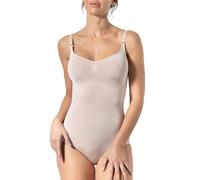 Risalti Body Modellante Spallino Regolabile - Body Snellente Donna Seamless, Intimo Donna Modellante, Guaina Contenitiva, Shapewear Bodysuit - Made in Italy