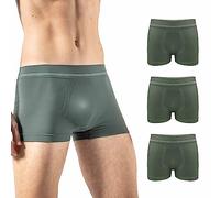 Risalti Boxer Uomo Elasticizzati in Microfibra 3 pz - Mutande Uomo più Morbide dei Boxer Cotone, Mutande Senza Cuciture ed Etichette, Intimo Comodo - Made in Italy