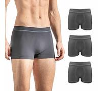 Risalti Boxer Uomo Elasticizzati in Microfibra 3 pz - Mutande Uomo più Morbide dei Boxer Cotone, Mutande Senza Cuciture ed Etichette, Intimo Comodo - Made in Italy