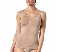 Risalti Canotta Donna Modellante Spalla Larga - Canottiera Donna Microfibra Elasticizzata, Top Intimo Modellante Senza Cuciture ed Etichette, Body Contenitivo, Traspirante - Made in Italy