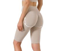Risalti Guaina Contenitiva Donna Push Up Glutei - Pantaloncini Contenitivi Donna, Intimo Modellante, Ciclista e Short in Microfibra Senza Cuciture, Guaina Pancia Piatta
