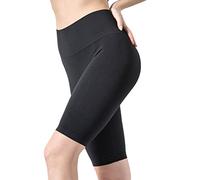 Risalti Leggings Corti Donna Pancia Piatta - Abbigliamento Donna, Leggins 1/2 in Microfibra Elasticizzata, Pantaloncini Vita Alta Modellante - Made in Italy