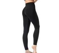 Risalti Leggings Donna Pancia Piatta Plus Coprente - a Vita Alta Contenitiva Elasticizzati in Microfibra, Opaco Senza Cuciture - Taglia S/M