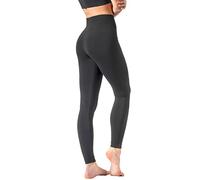 Risalti Leggings Donna Pancia Piatta Plus Coprente - Leggins a Vita Alta Contenitiva Elasticizzati in Microfibra, Leggins Sportivi Donna Opaco Senza Cuciture - Made in Italy - Taglia L/XL