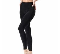 Risalti Leggings Donna Vita Alta in Bamboo - Pantaloni Comodi, Più Morbidi e Confortevoli dei Leggins Cotone, Pantaloni Yoga Senza Cuciture - Made in Italy