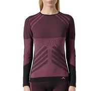 Risalti Maglia Termica Donna Manica Lunga Energy - Intimo Termico Traspirante a Compressione, Senza Cuciture ed Etichette per Sci, Trekking, Running, Ciclismo - Made in Italy