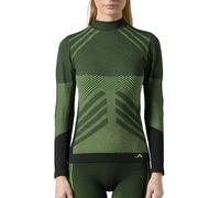 Risalti Maglia Termica Donna Manica Lunga Energy - Lupetto Traspirante a Compressione, Intimo Termico Senza Cuciture ed Etichette per Sci, Trekking, Running, Ciclismo - Made in Italy