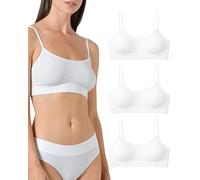 Risalti Reggiseno Senza Ferretto Bamboo Spalla Stretta 3 pz