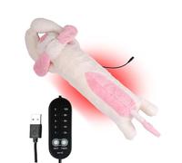 Riscaldabile Peluche | Peluche Cane Caldo Giocattolo | Elettrico USB con Spegnimento Automatico Termico Regolabile | per Comfort Spalle Collo Schiena Pancia Donne Bambini