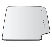 Riscaldabile Vetro Per Sierra 1500 2500 HD 3500 HD 2014-2017 Specchietto Retrovisore Auto Vetro Specchietto Retrovisore Riscaldato Automatico Con Luce(Big Right)