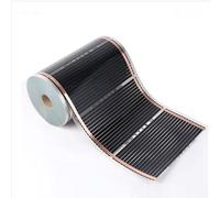 Riscaldamento a Pellicola di Carbonio 220 V 50 cm di Larghezza Riscaldamento a Pavimento Sano Riscaldatore a Pavimento a infrarossi Tappetino riscaldante a Pavimento Elettrico 220 W