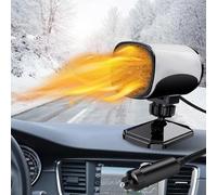 Riscaldamento auto 12 V 150 W Riscaldamento auto portatile, Riscaldamento/Raffreddamento 2 in 1, Riscaldamento rapido Sbrinatore di Parabrezza con presa accendisigari per auto, camion, SUV, taxi