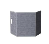 Riscaldamento da scrivania a infrarossi, 165 W, pannello riscaldante pieghevole per ufficio e home office sotto il tavolo, fino a 60 °C, con coperta termica e borsa portatile, riscaldamento a terra a