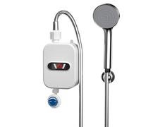 Riscaldamento Doccia Elettrico | Scaldabagni Senza Serbatoio Da 3,5 KW Con Display A LED, Scaldabagno A 110 V Senza Serbatoio Elimina Il Di Eliminare Per Scaffali Di Acque Calde, Parete
