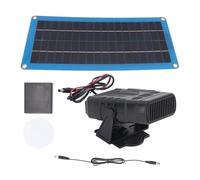Riscaldamento Domestico a Pannello Solare, 30W Pollame Invernale Riscaldatore Coop - Adattatore per Auto Portatile, Kit di Alimentazione Solare per Coop Pet Casa Esterna Per Un Calore Efficiente