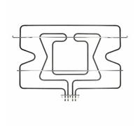 Riscaldamento Grill Compatibile Con Smeg 806890864 Irca 2171r505 per Forni