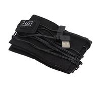 Riscaldamento per vestiti elettrici Pad morbido resistenza all'usura fibra composita flessibile Foglio riscaldante USB Riscaldatore elettrico del panno (con interruttore da 1 a 5)