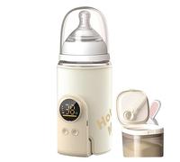 Riscaldamento Rapido Portable Bottle più Caldo, 6 Temp il Latte più Caldo con Controllo della Temperatura Intelligente e Luce Notturna, Bloccato in Nutrizione, per il Viaggio