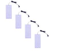 Riscaldamento USB da 5 V, piastra riscaldante, linea nera con angolo retto, per uomini e donne, caldo inverno, freddo, caccia, sci, escursionismo, ciclismo, 1/2/3/4 pezzi (8,5 x 19 cm, pezzo, 4,0)
