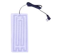 Riscaldamento USB da 5 V, piastra riscaldante, linea nera con angolo retto, per uomini e donne, caldo inverno, freddo, caccia, sci, escursionismo, ciclismo, 1/2/3/4 pezzi (8,5 x 19 cm, pezzo, 1,0)