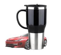 riscaldante per auto, bollitore per acqua calda da 12 V, bollitore portatile, elegante da caffè con manico, 450 ml, per la preparazione di tè e caffè