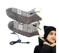 riscaldanti da donna, alimentati tramite USB, anti-freddo, riscaldatori invernali, supporti isolanti per il piede per hockey su prato all'aperto