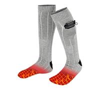 riscaldanti per uomo e donna elettrici ricaricabili con batteria da 4000 mAh per escursionismo all'aperto, campeggio, sci, caccia