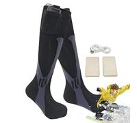 riscaldati da uomo, calore di lunga durata, alimentati a batteria, 2500 mAh, calzature calde ricaricabili, riscaldamento intelligente, calore freddo per famiglie amici all'aperto uso invernale