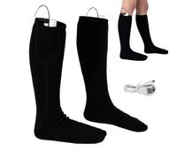 Riscaldati - Scaldapiedi Elettrico 2200mAh - Ricaricabile Tramite USB - 3 Livelli Di Riscaldamento Termici | Termici Per Uomo, Donna, Campeggio, Escursionismo, Lavoro, Pattinag